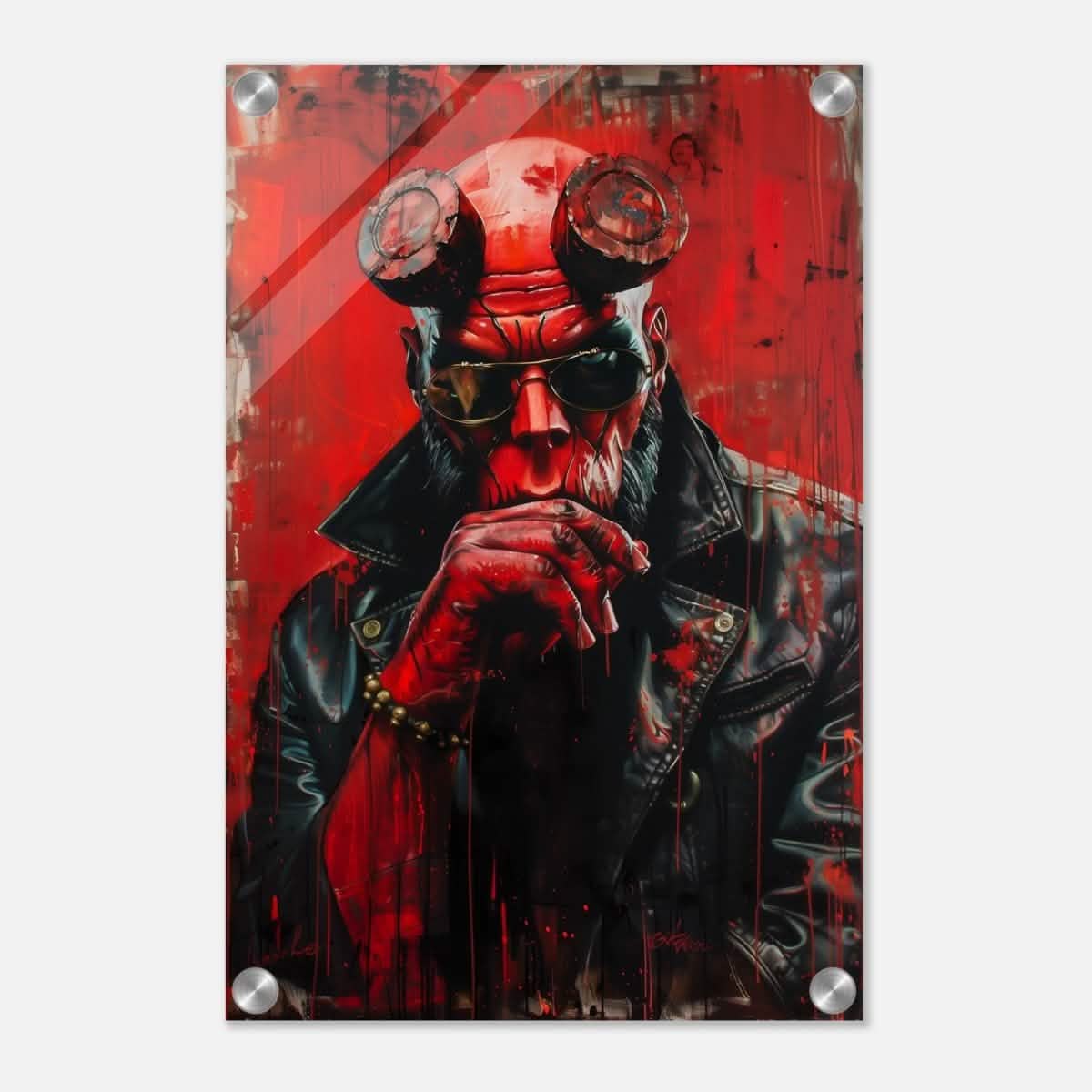 Da Vinci Wall art Print | Pop art wall art print collection | Korg | Marvel - Acrylic Print - 30x45 cm / 12x18″ -