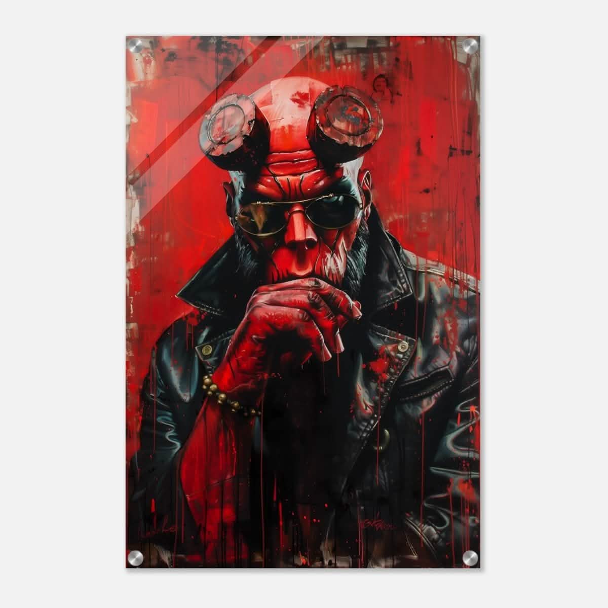 Da Vinci Wall art Print | Pop art wall art print collection | Korg | Marvel - Acrylic Print - 50x75 cm / 20x30″ -