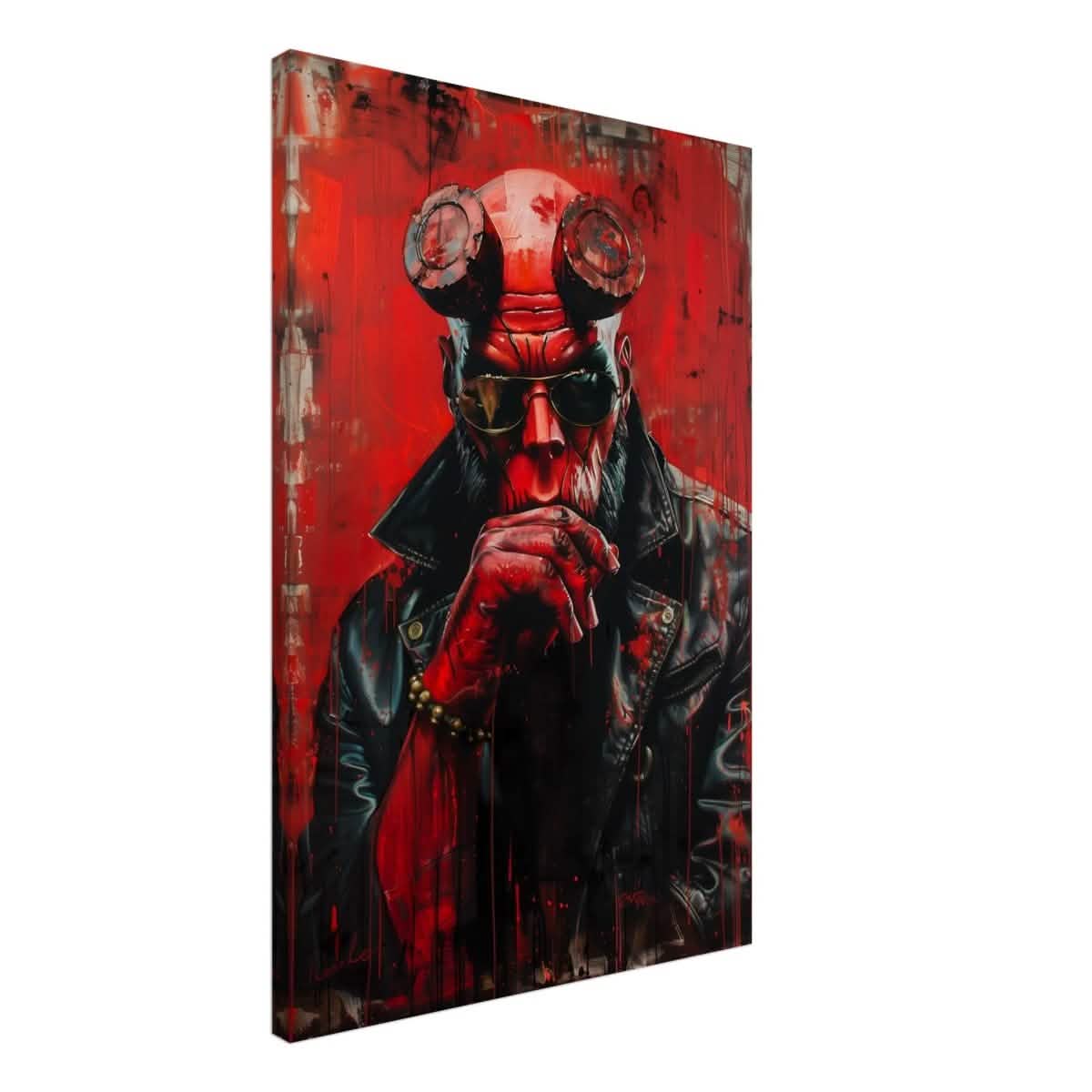 Da Vinci Wall art Print | Pop art wall art print collection | Korg | Marvel - Canvas - 50x75 cm / 20x30″ - Slim