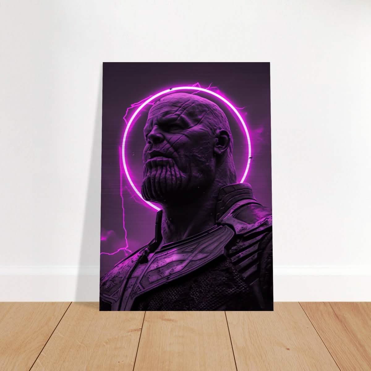 Da Vinci Wall art Print | Pop art wall art print collection | Thanos | Comic - Brushed Aluminum Print - 70x100 cm / 28x40″ -
