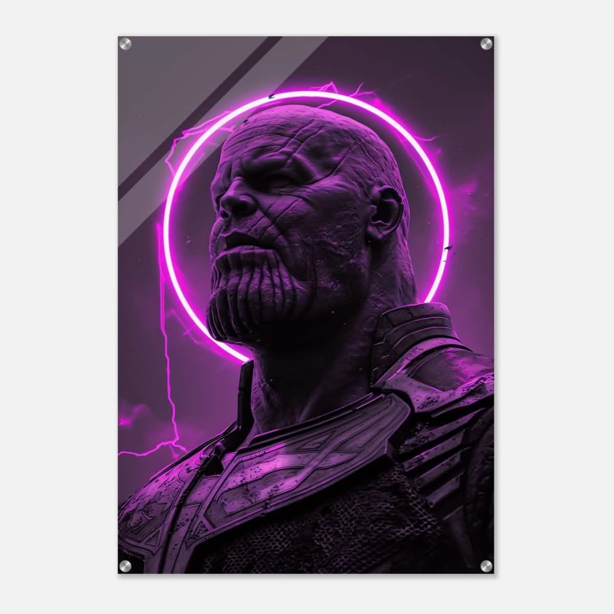 Da Vinci Wall art Print | Pop art wall art print collection | Thanos | Comic - Acrylic Print - 70x100 cm / 28x40″ -