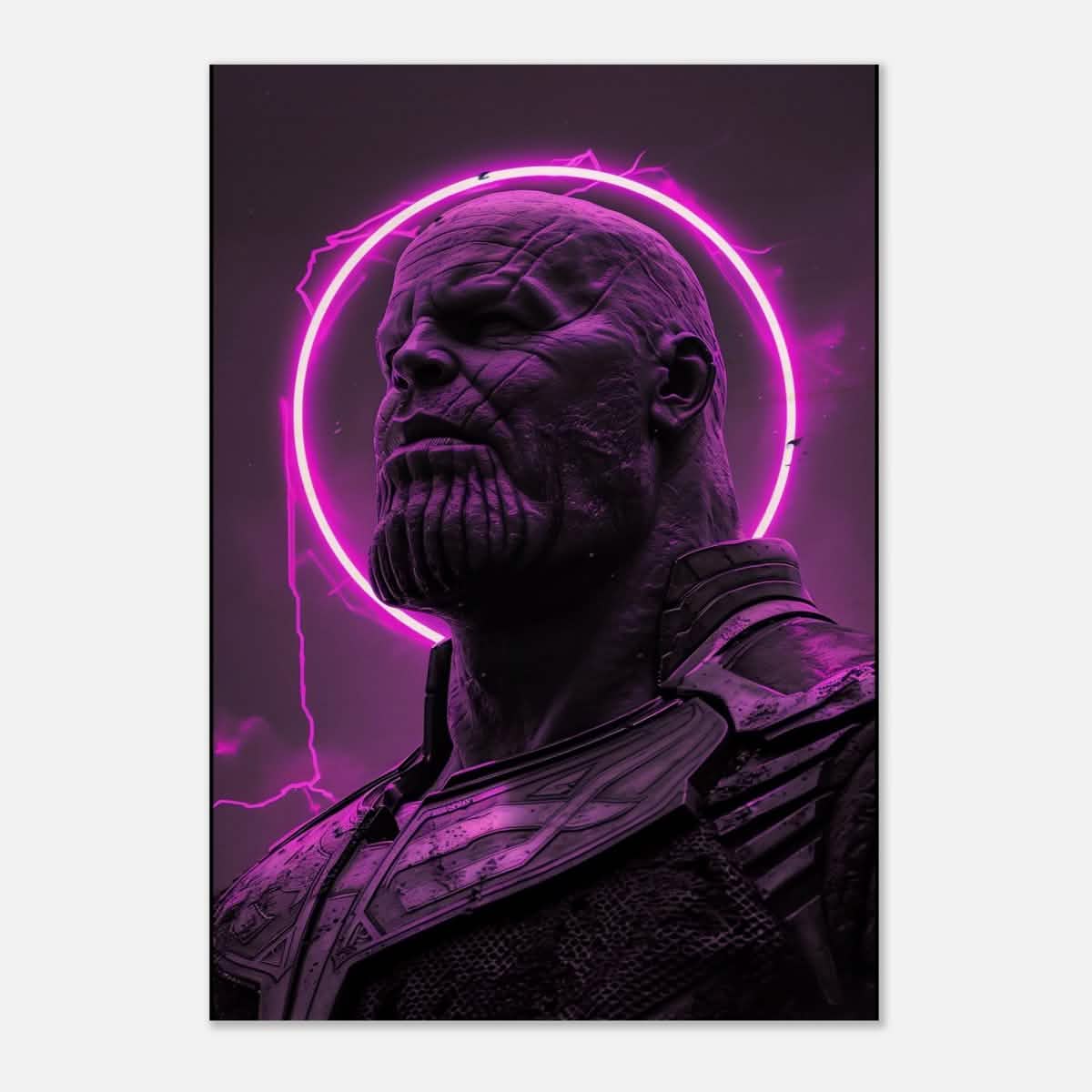 Da Vinci Wall art Print | Pop art wall art print collection | Thanos | Comic - Wood Prints - 70x100 cm / 28x40″ -