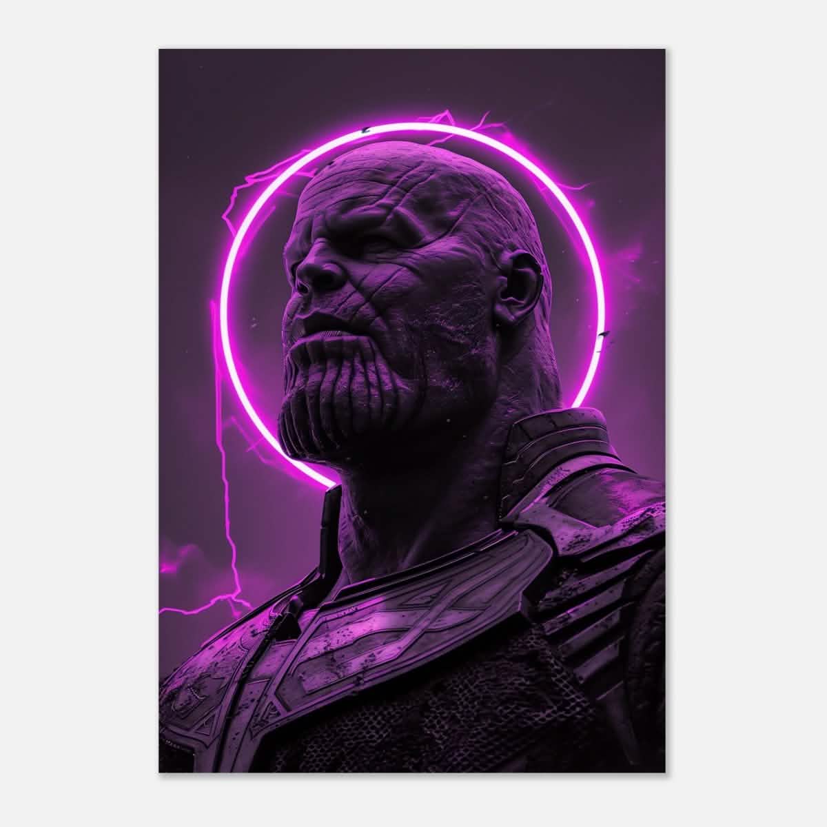 Da Vinci Wall art Print | Pop art wall art print collection | Thanos | Comic - Aluminum Print - 70x100 cm / 28x40″ -