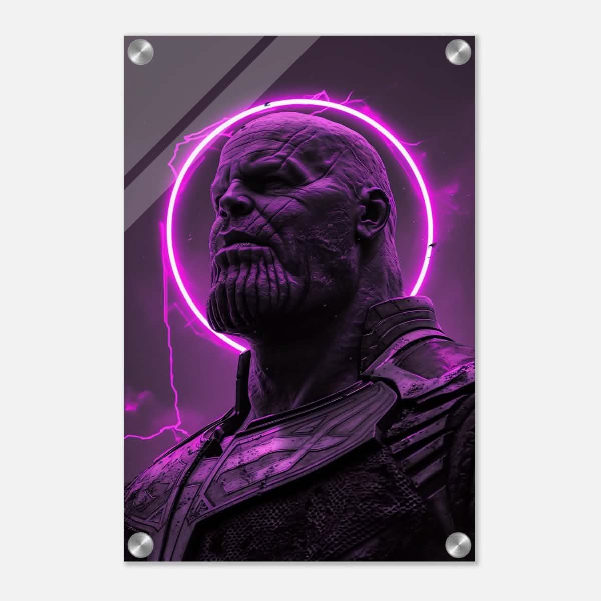 Da Vinci Wall art Print | Pop art wall art print collection | Thanos | Comic - Acrylic Print - 30x45 cm / 12x18″ -