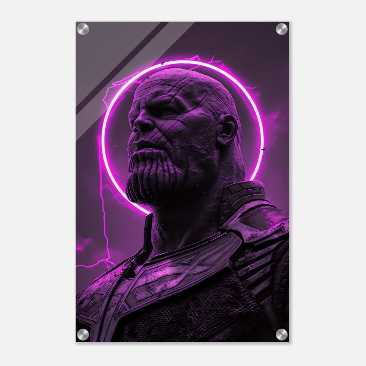 Da Vinci Wall art Print | Pop art wall art print collection | Thanos | Comic - Acrylic Print - 40x60 cm / 16x24″ -