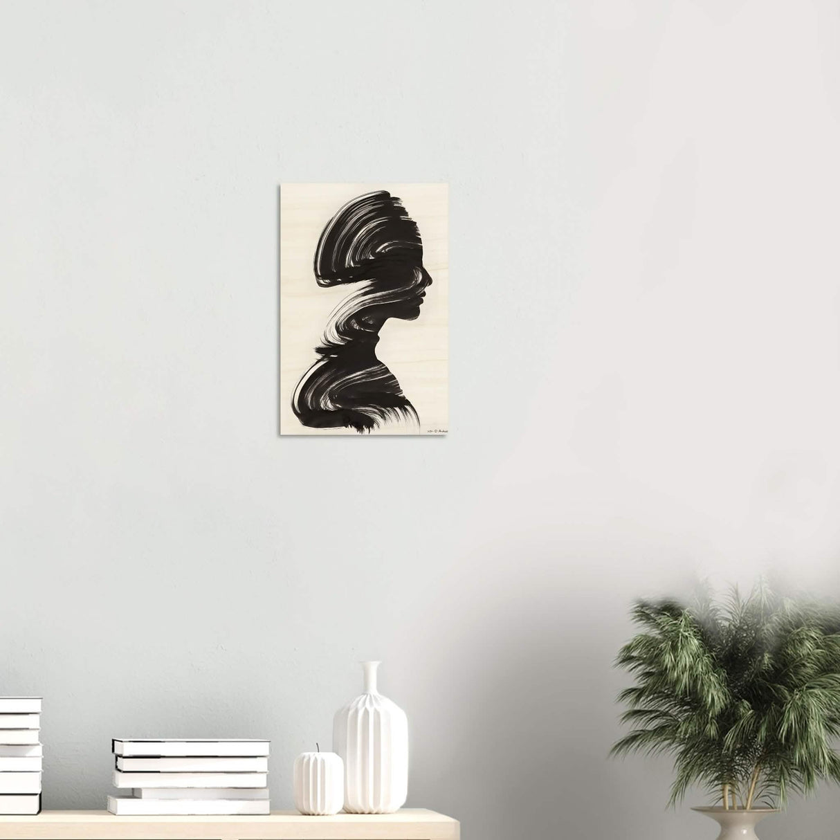 Da Vinci's Minimalist Wall Art - Wood Prints - 30x45 cm / 12x18″ - 10 mm