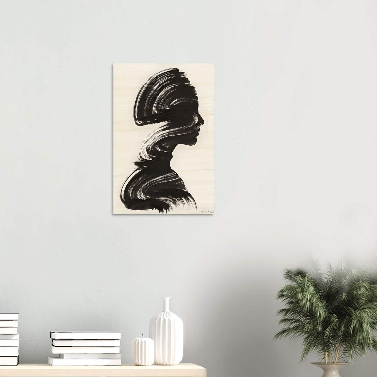 Da Vinci's Minimalist Wall Art - Wood Prints - 40x60 cm / 16x24″ - 10 mm