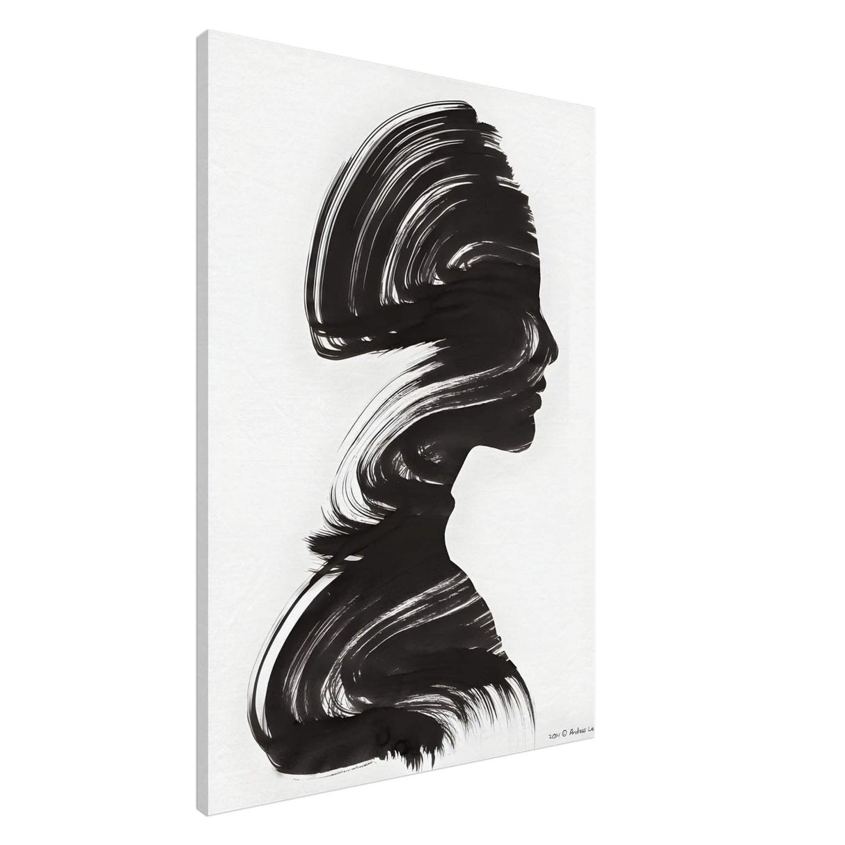 Da Vinci's Minimalist Wall Art - Canvas - 70x100 cm / 28x40″ - Slim