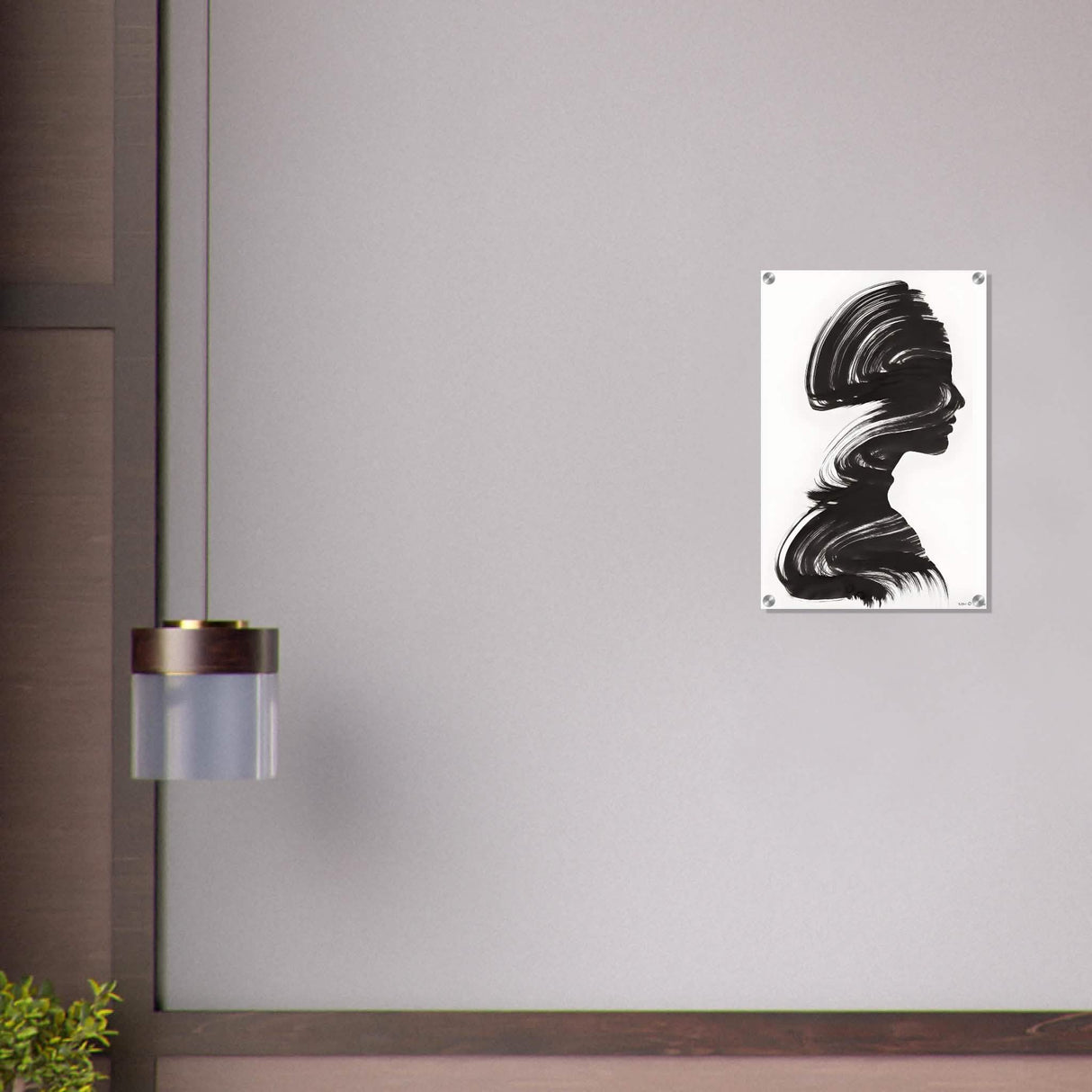 Da Vinci's Minimalist Wall Art - Acrylic Print - 40x60 cm / 16x24″ -