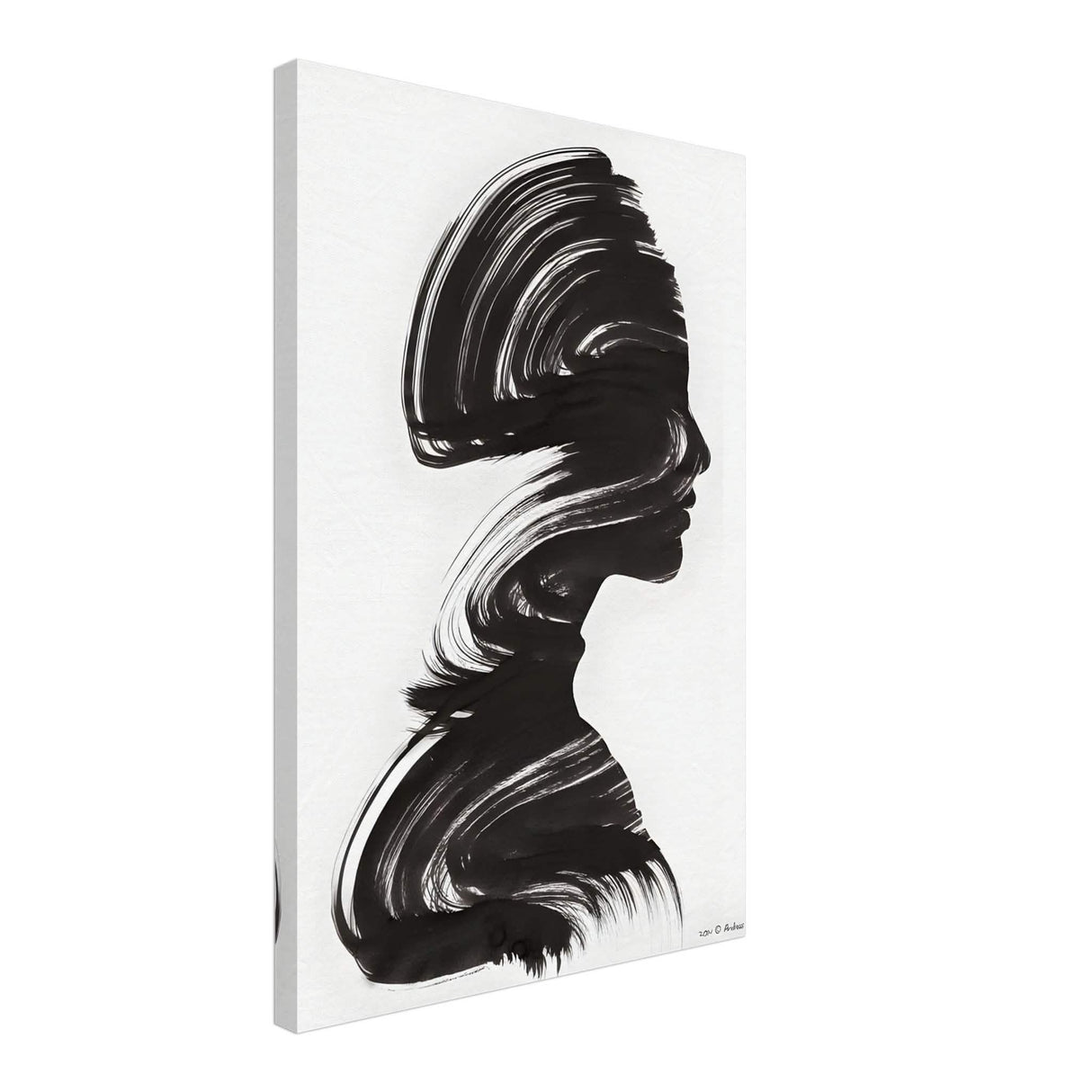 Da Vinci's Minimalist Wall Art - Canvas - 40x60 cm / 16x24″ - Slim