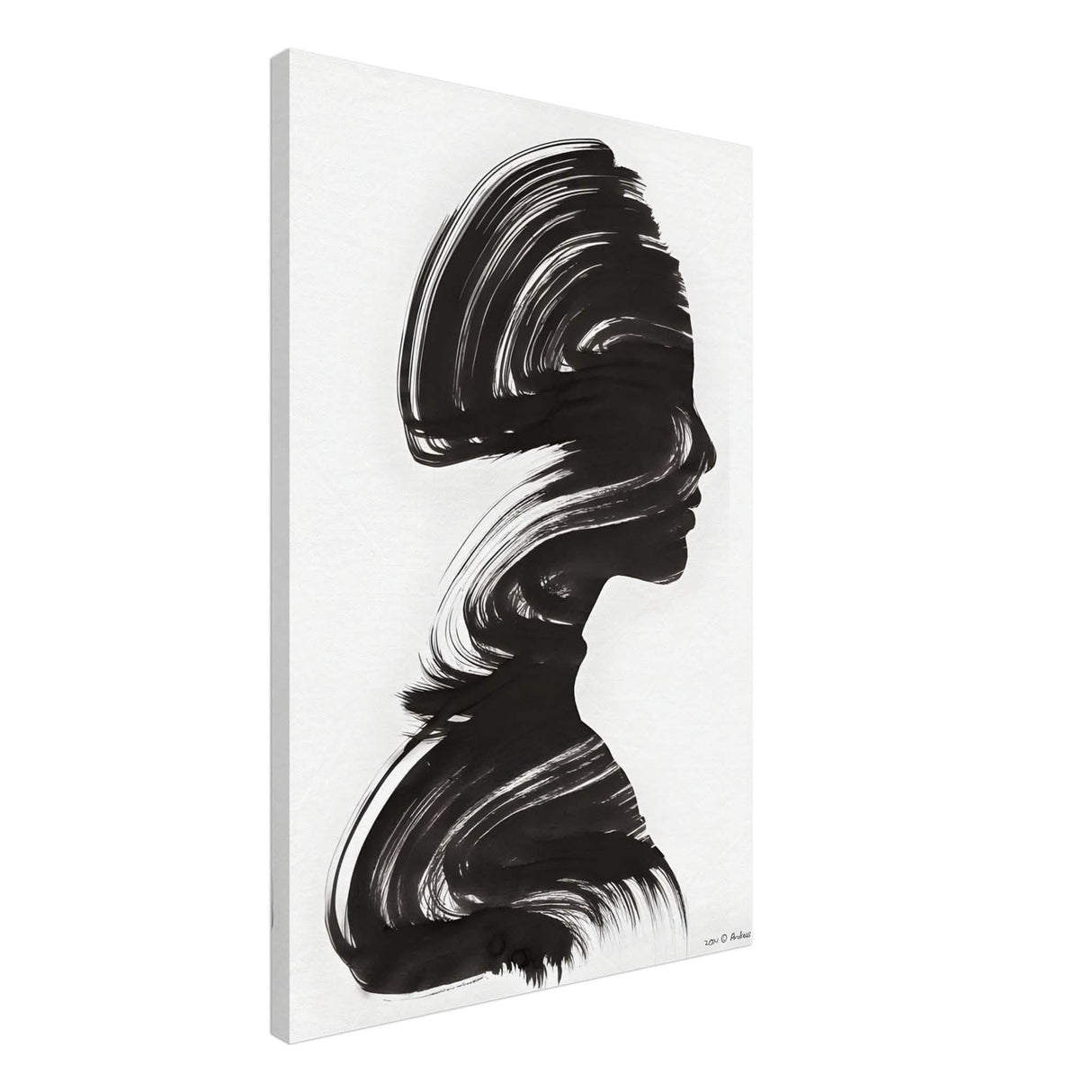 Da Vinci's Minimalist Wall Art - Canvas - 60x90 cm / 24x36″ - Thick