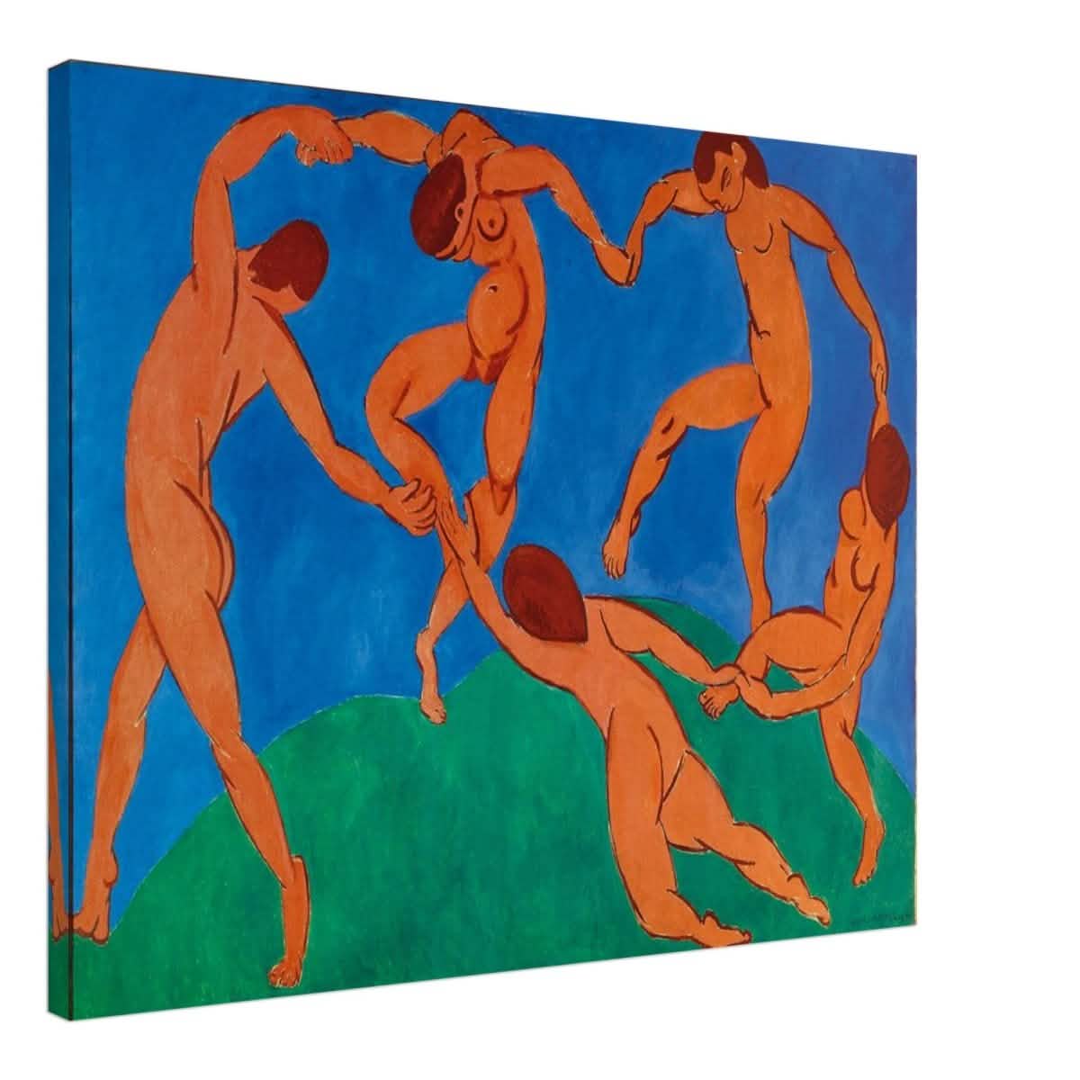 Dance by Henri Matisse | Vintage wall art print - Canvas - 60x75 cm / 24x30″ -