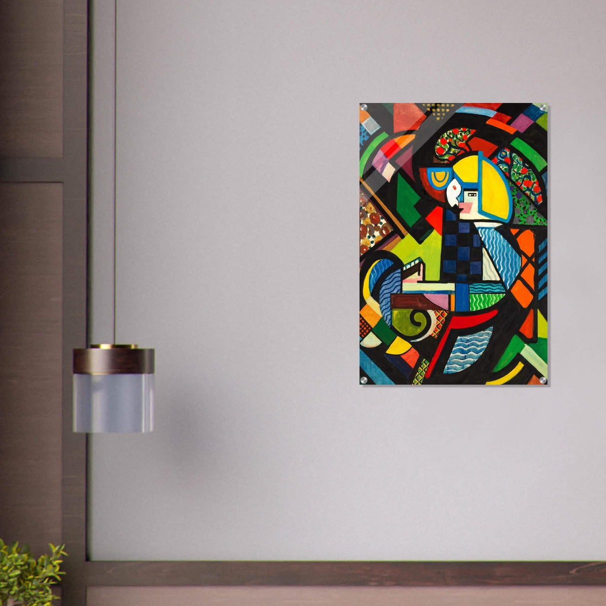 Daughter in a Rocker by H. Lyman Sayen 1918 - Acrylic Print - 60x90 cm / 24x36″ -