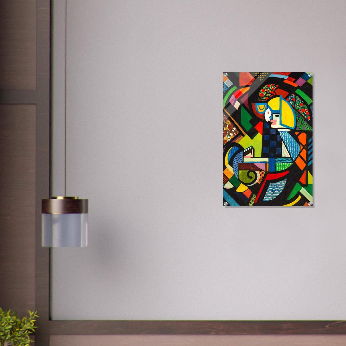 Daughter in a Rocker by H. Lyman Sayen 1918 - Acrylic Print - 50x75 cm / 20x30″ -