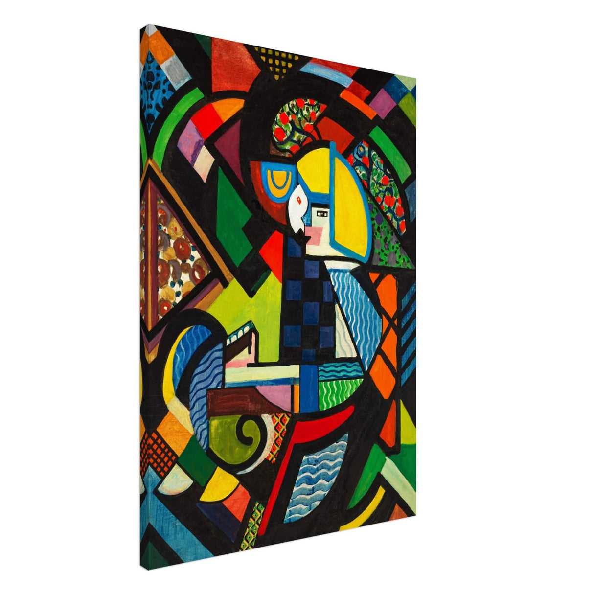 Daughter in a Rocker by H. Lyman Sayen 1918 - Canvas - 70x100 cm / 28x40″ - Thick