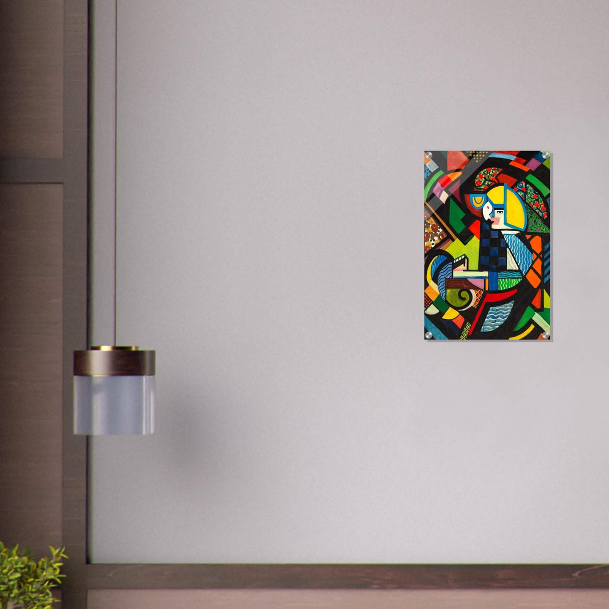 Daughter in a Rocker by H. Lyman Sayen 1918 - Acrylic Print - 40x60 cm / 16x24″ -