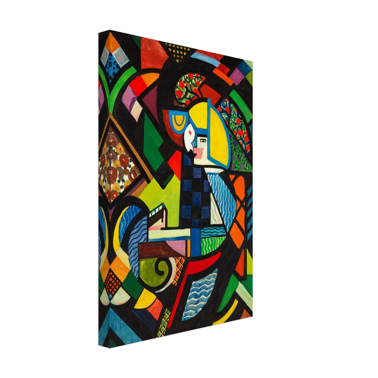 Daughter in a Rocker by H. Lyman Sayen 1918 - Canvas - 30x45 cm / 12x18″ - Thick