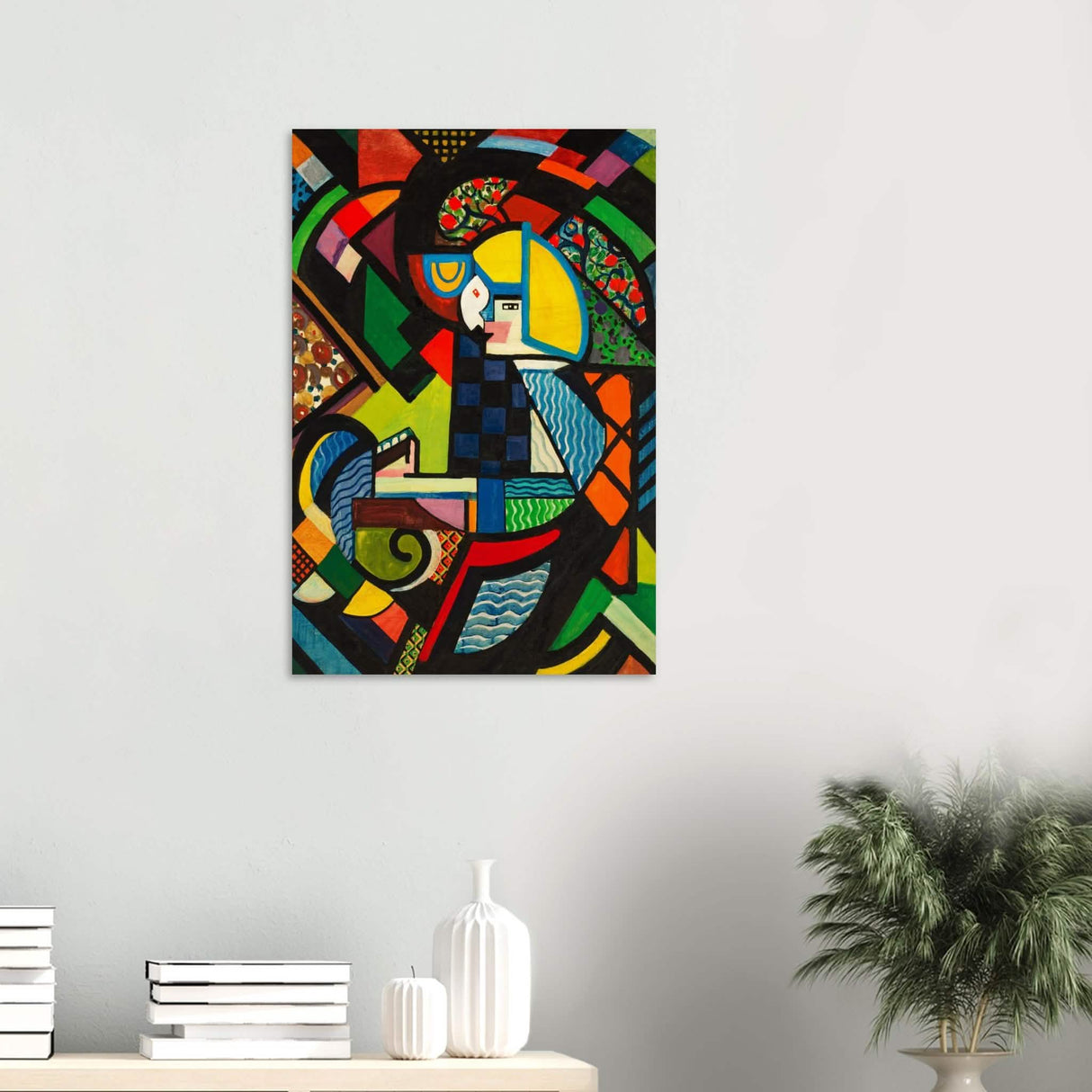 Daughter in a Rocker by H. Lyman Sayen 1918 - Wood Prints - 50x75 cm / 20x30″ - 10 mm