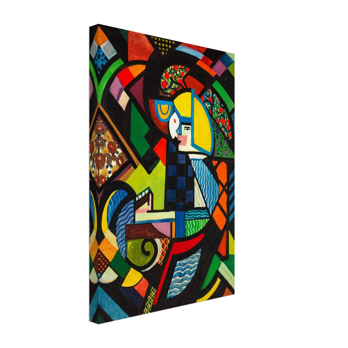 Daughter in a Rocker by H. Lyman Sayen 1918 - Canvas - 30x45 cm / 12x18″ - Slim