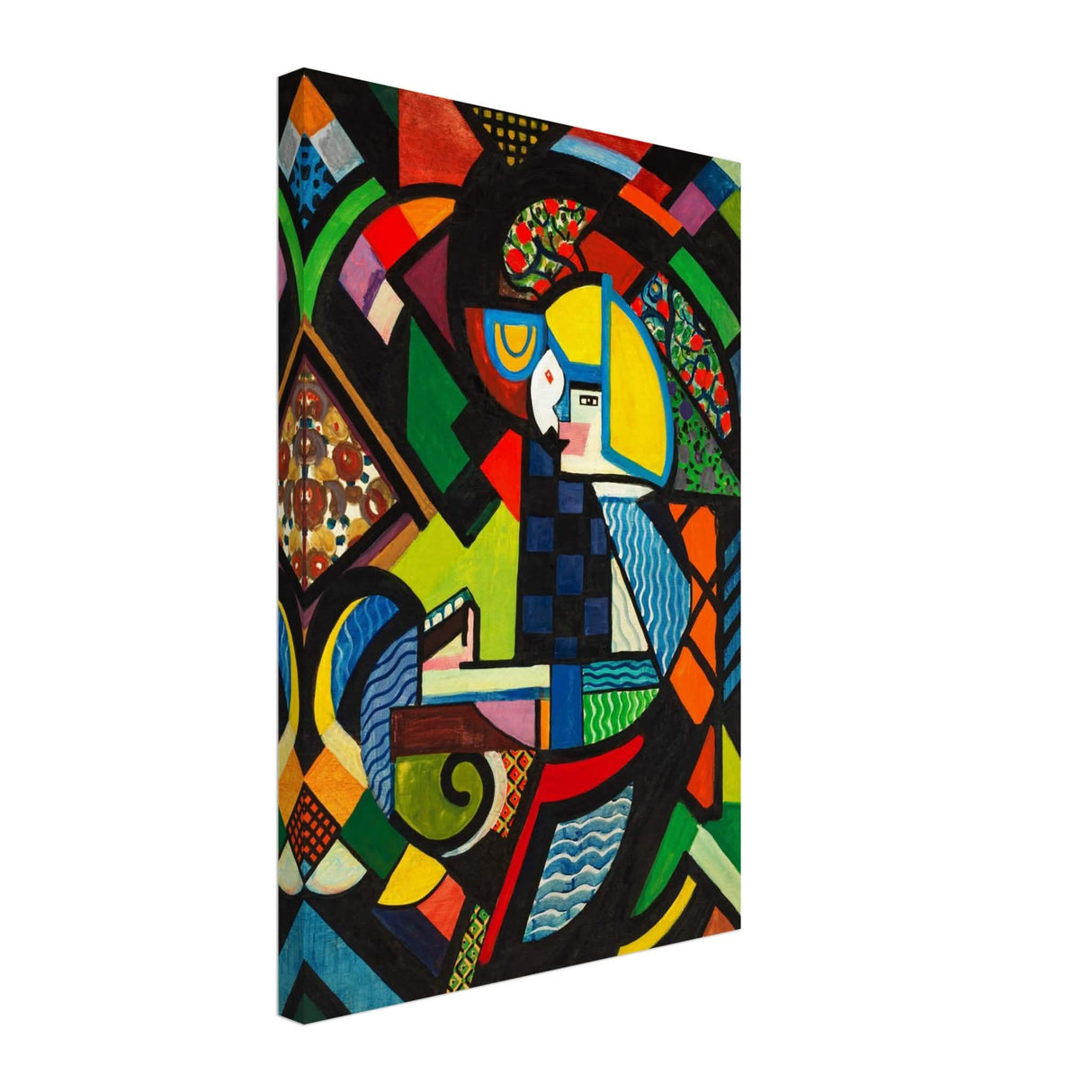 Daughter in a Rocker by H. Lyman Sayen 1918 - Canvas - 40x60 cm / 16x24″ - Thick