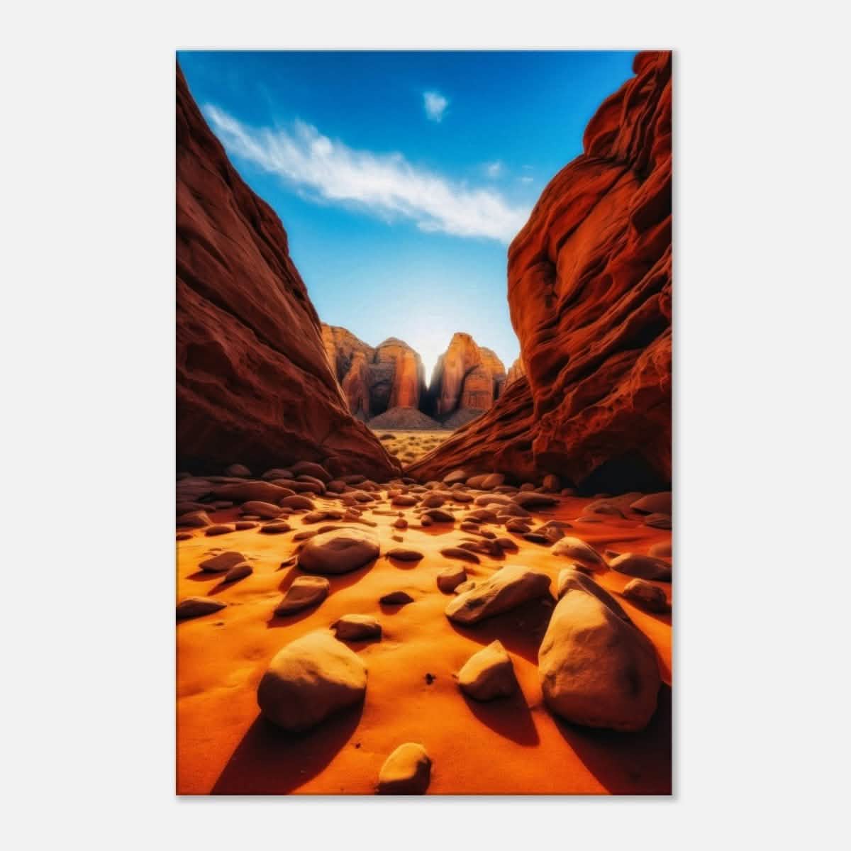 Desert Vibrant Nature - Inspired Art - 30x45 cm / 12x18″ - Design Option 2 - Acrylic Print
