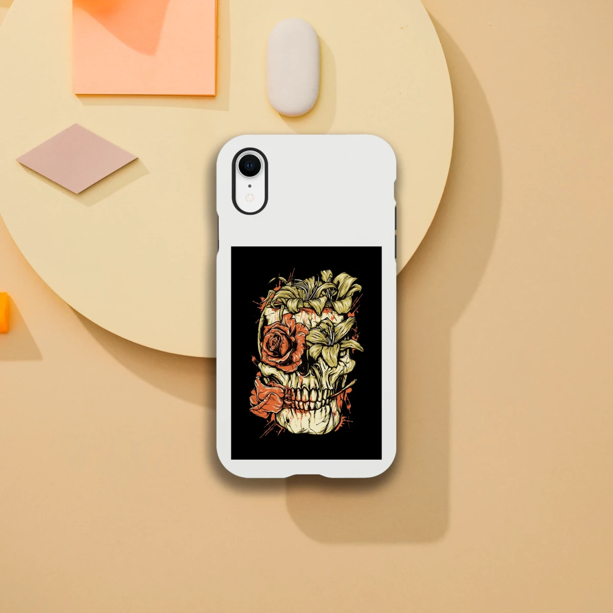 Designer Phone cases for iphone | Pop Art Skeleton | 2 design options - iPhone XR - Design Option 2 -