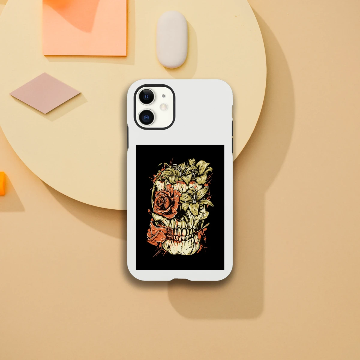 Designer Phone cases for iphone | Pop Art Skeleton | 2 design options - iPhone 11 - Design Option 2 -