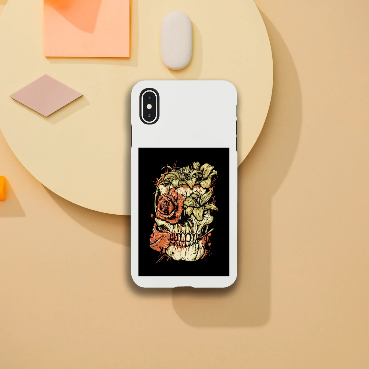Designer Phone cases for iphone | Pop Art Skeleton | 2 design options - iPhone XS Max - Design Option 2 -