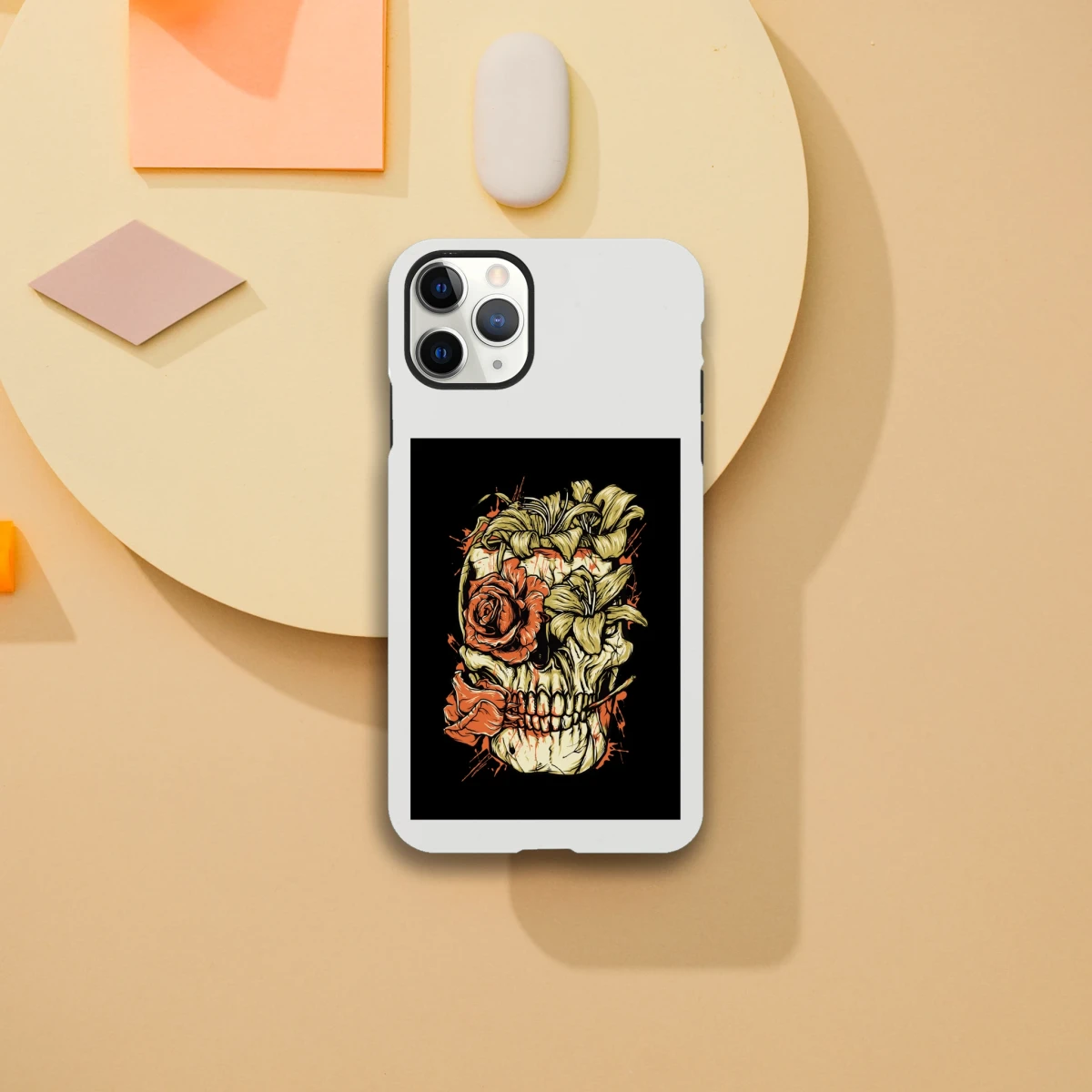 Designer Phone cases for iphone | Pop Art Skeleton | 2 design options - iPhone 11 Pro Max - Design Option 2 -