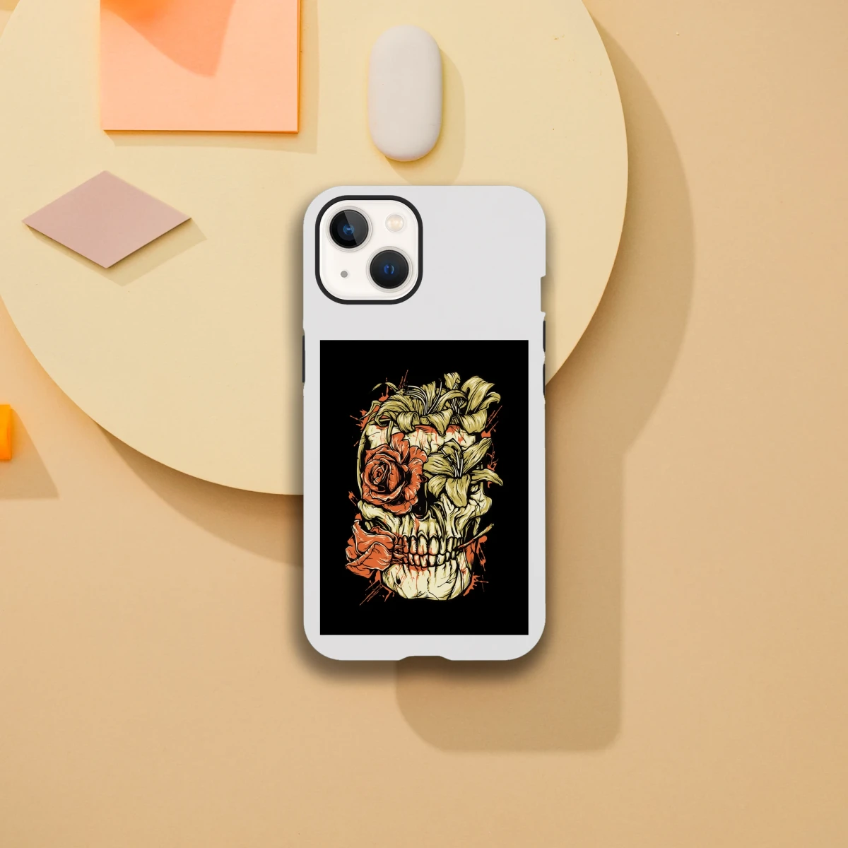 Designer Phone cases for iphone | Pop Art Skeleton | 2 design options - iPhone 13 - Design Option 2 -