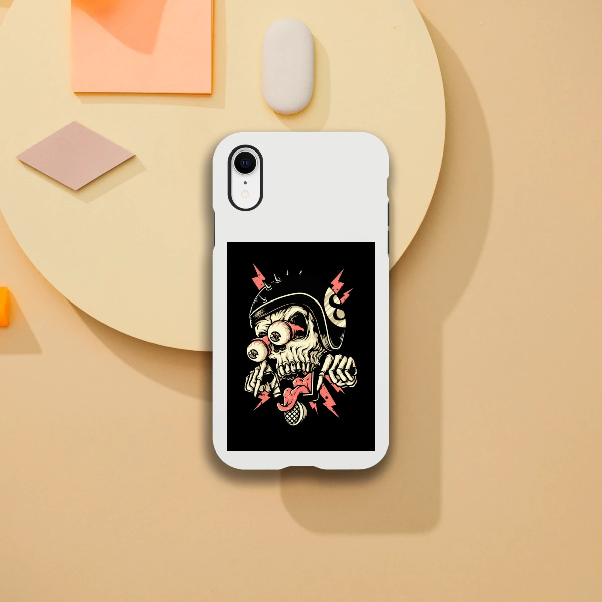 Designer Phone cases for iphone | Pop Art Skeleton | 2 design options - iPhone XR - Design Option 3 -