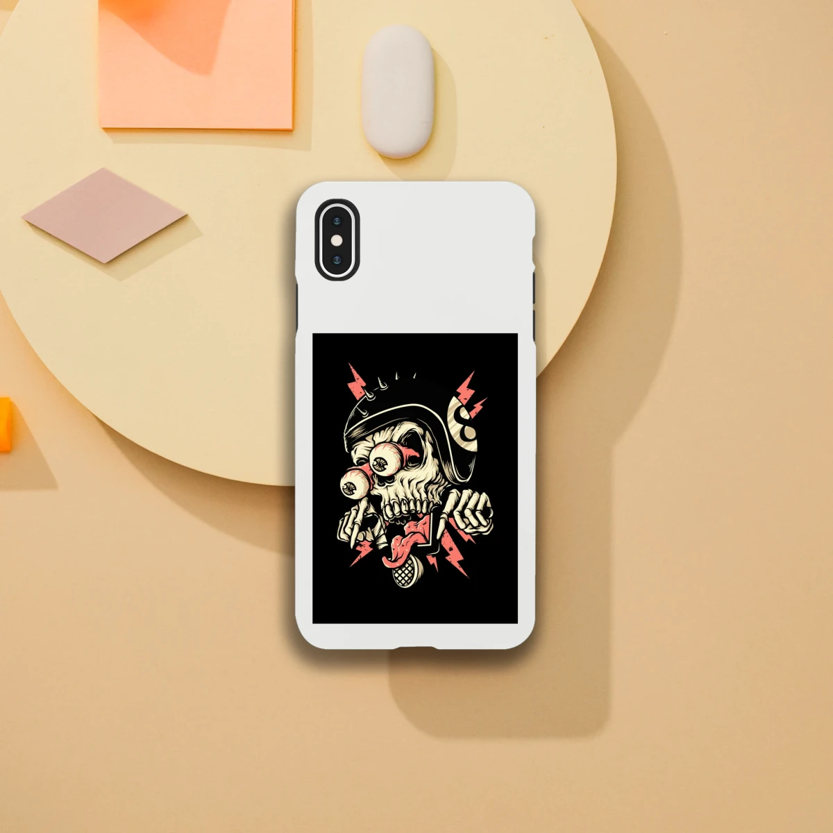 Designer Phone cases for iphone | Pop Art Skeleton | 2 design options - iPhone XS Max - Design Option 1 -
