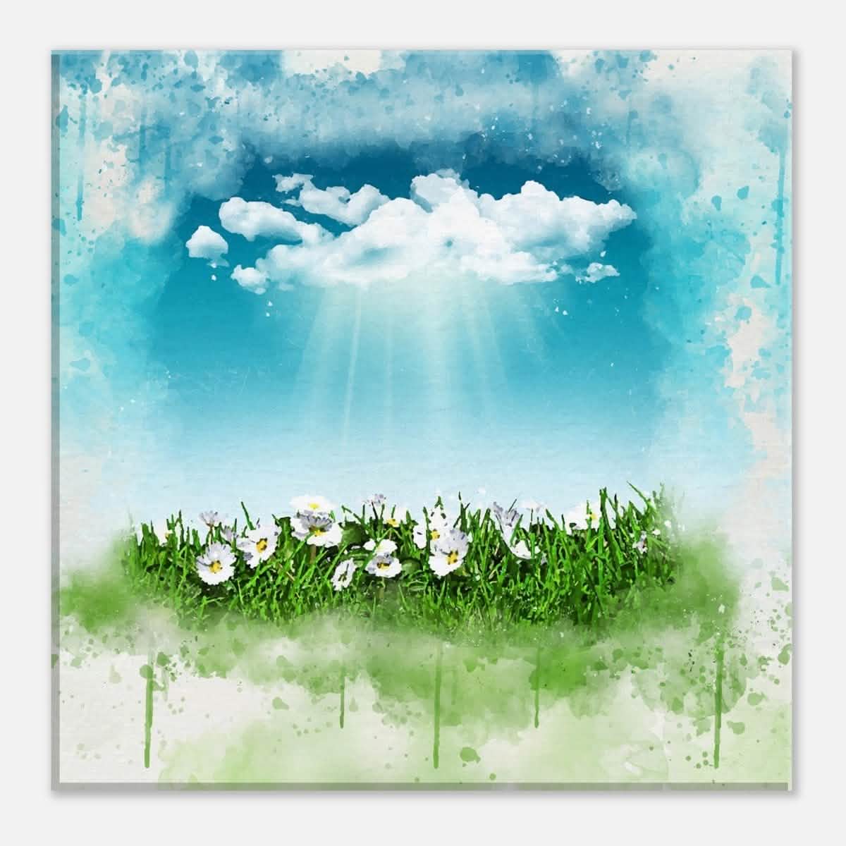 Digital Art | Nature art | Square print - 30x30 cm / 12x12″ - Canvas -