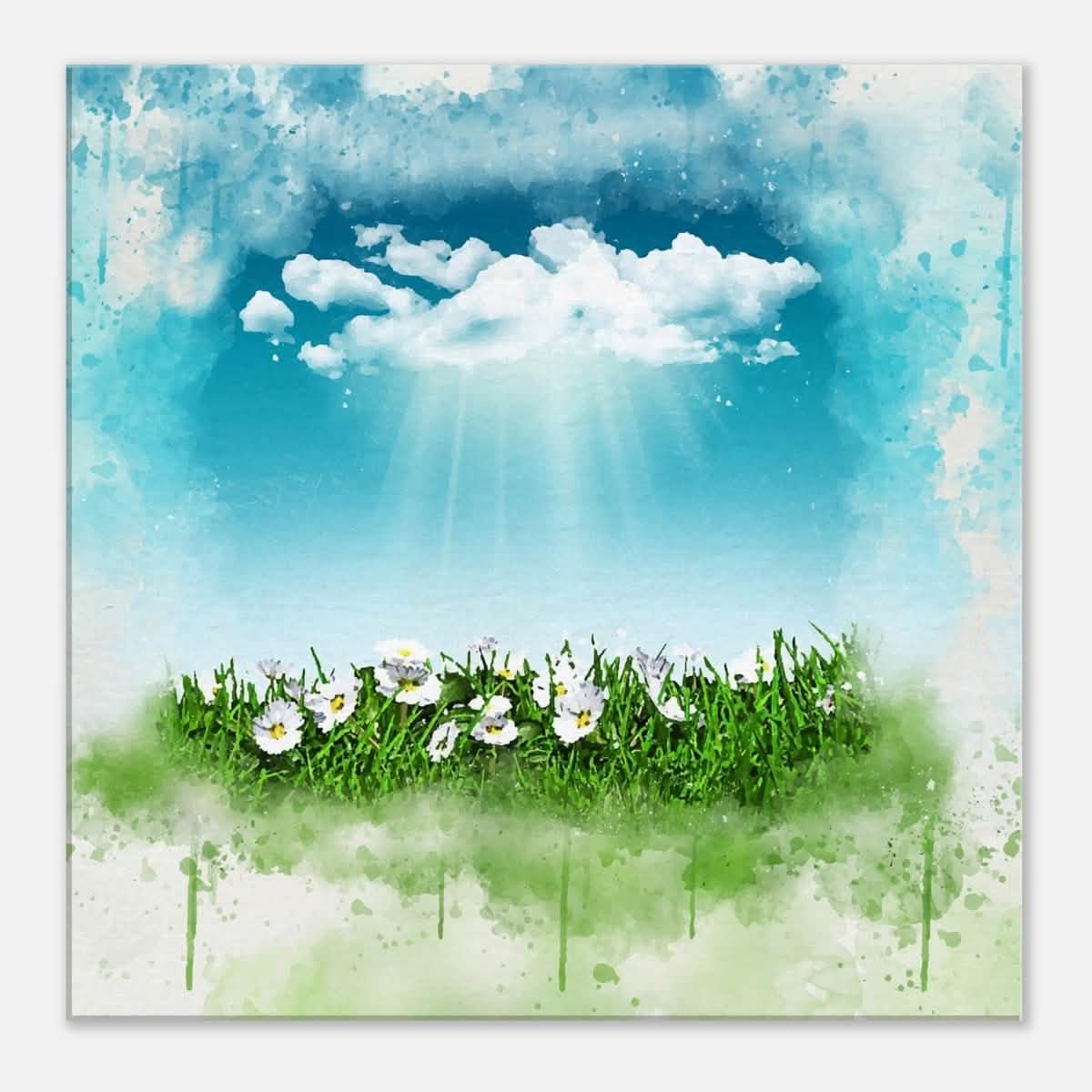 Digital Art | Nature art | Square print - 60x60 cm / 24x24″ - Canvas -