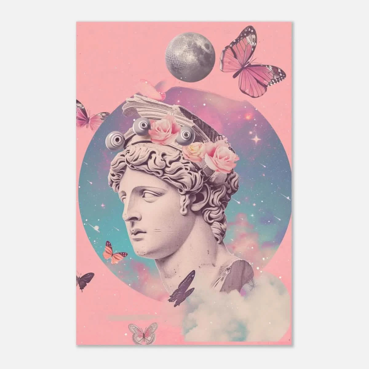 Divine Daydream – Neo - Classical Cosmic Reverie | Wall Art Print - Aluminum Print - 60x90 cm / 24x36″ -