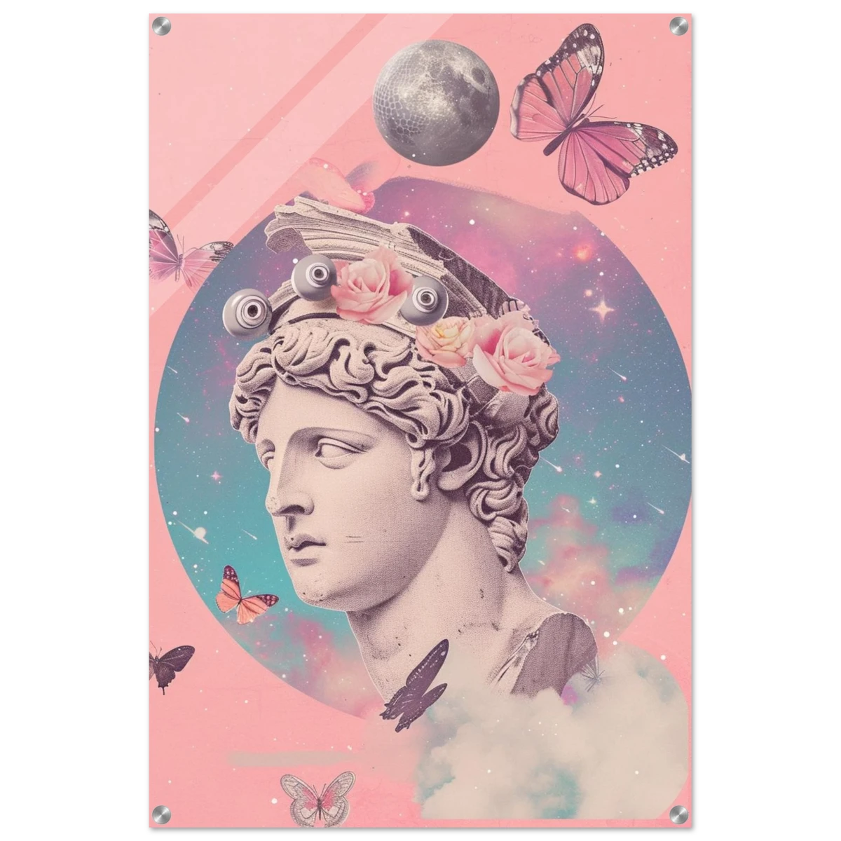 Divine Daydream – Neo - Classical Cosmic Reverie | Wall Art Print - Acrylic Print - 60x90 cm / 24x36″ -