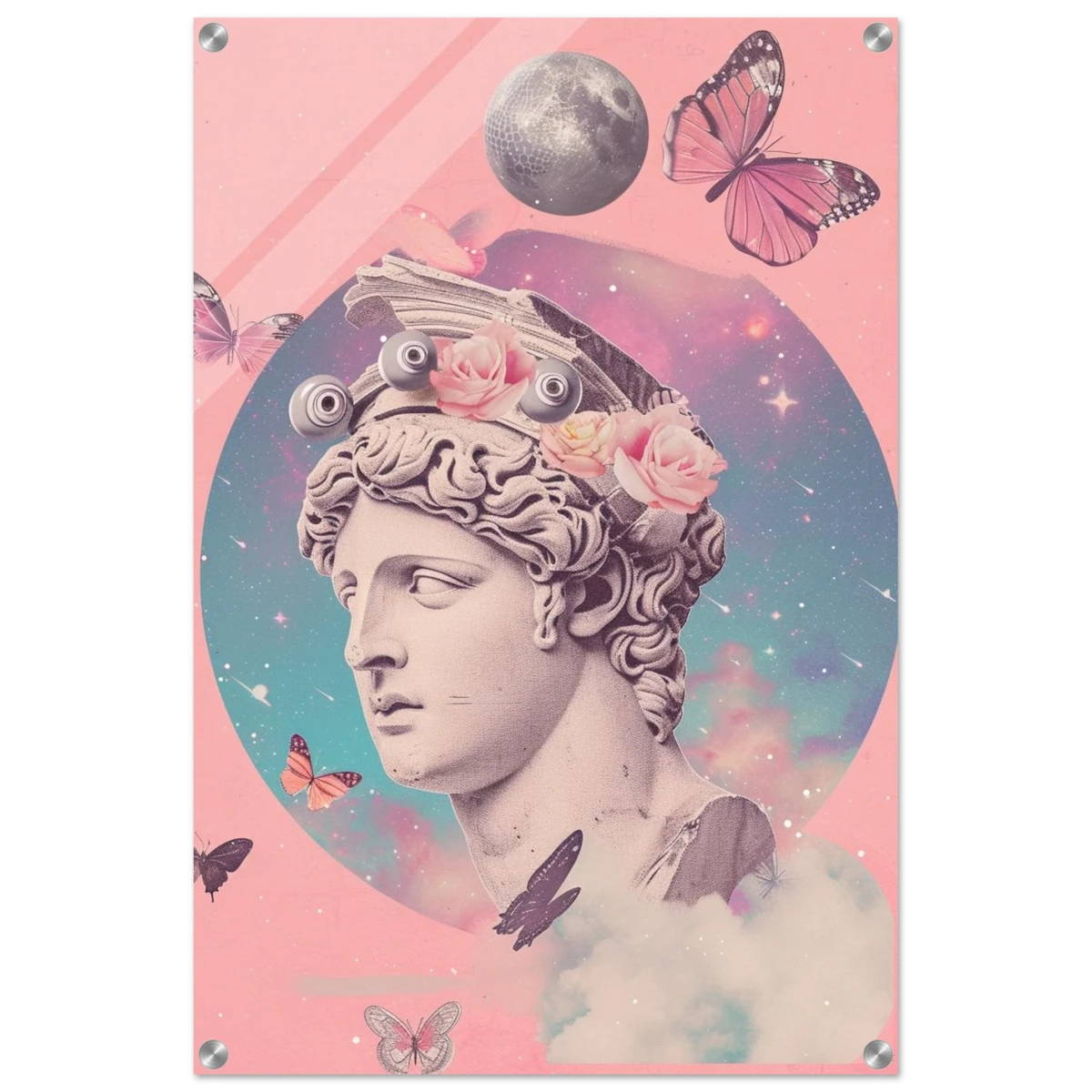 Divine Daydream – Neo - Classical Cosmic Reverie | Wall Art Print - Acrylic Print - 50x75 cm / 20x30″ -