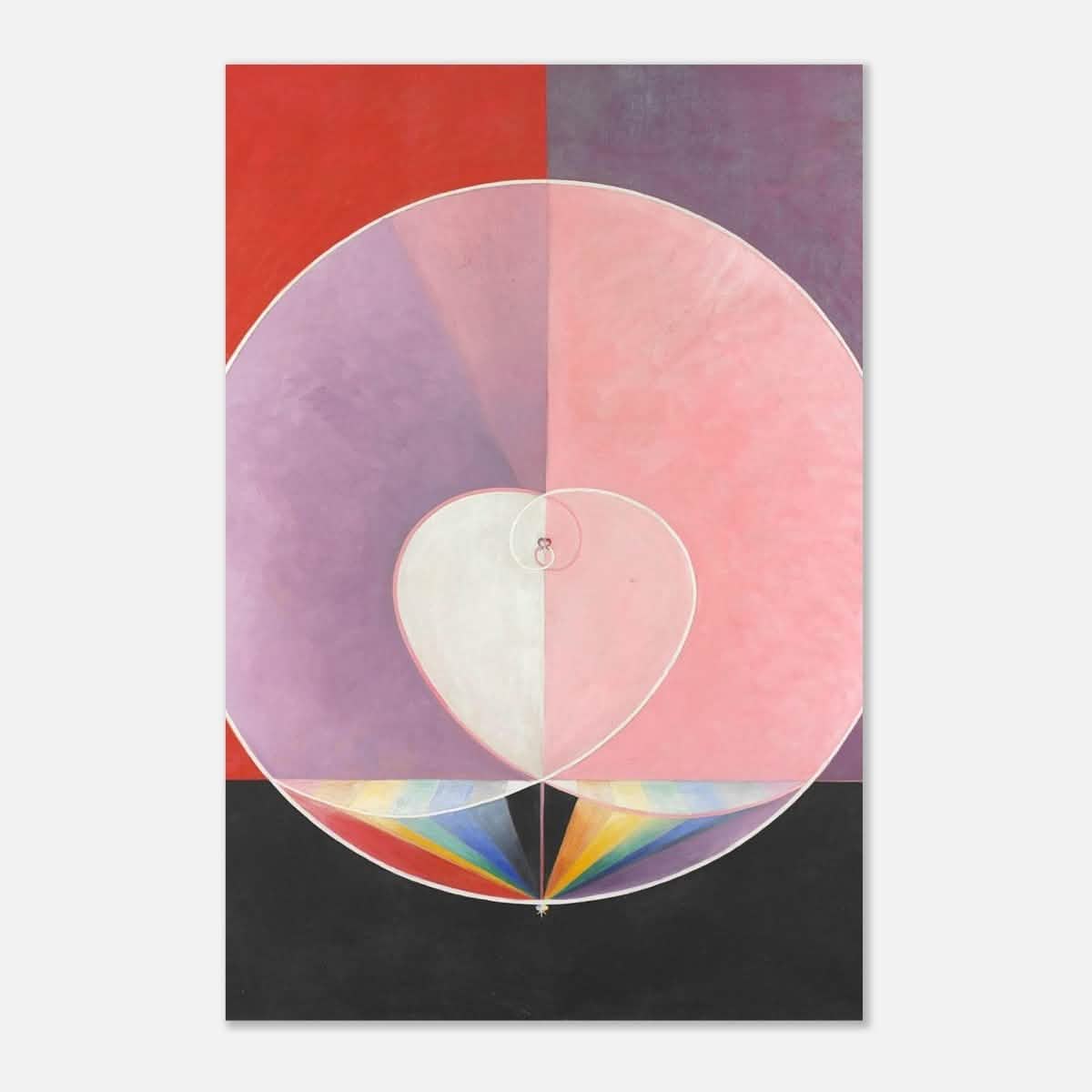 Dove No. 2 by Hilma af Klint 1915 - Aluminum Print - 60x90 cm / 24x36″ -