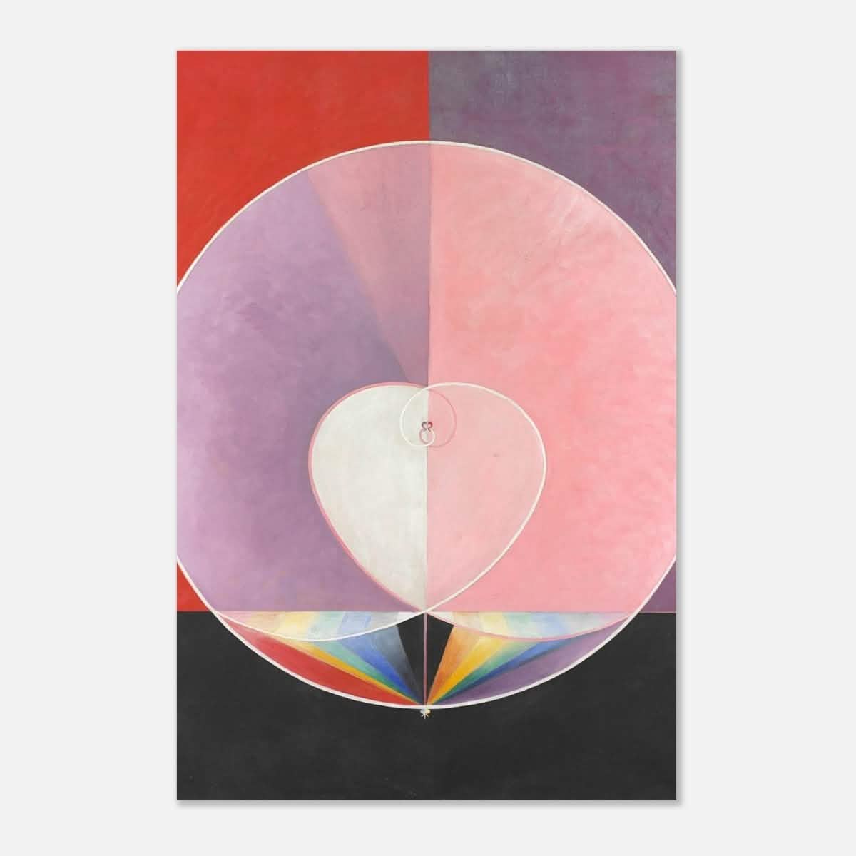 Dove No. 2 by Hilma af Klint 1915 - Aluminum Print - 50x75 cm / 20x30″ -