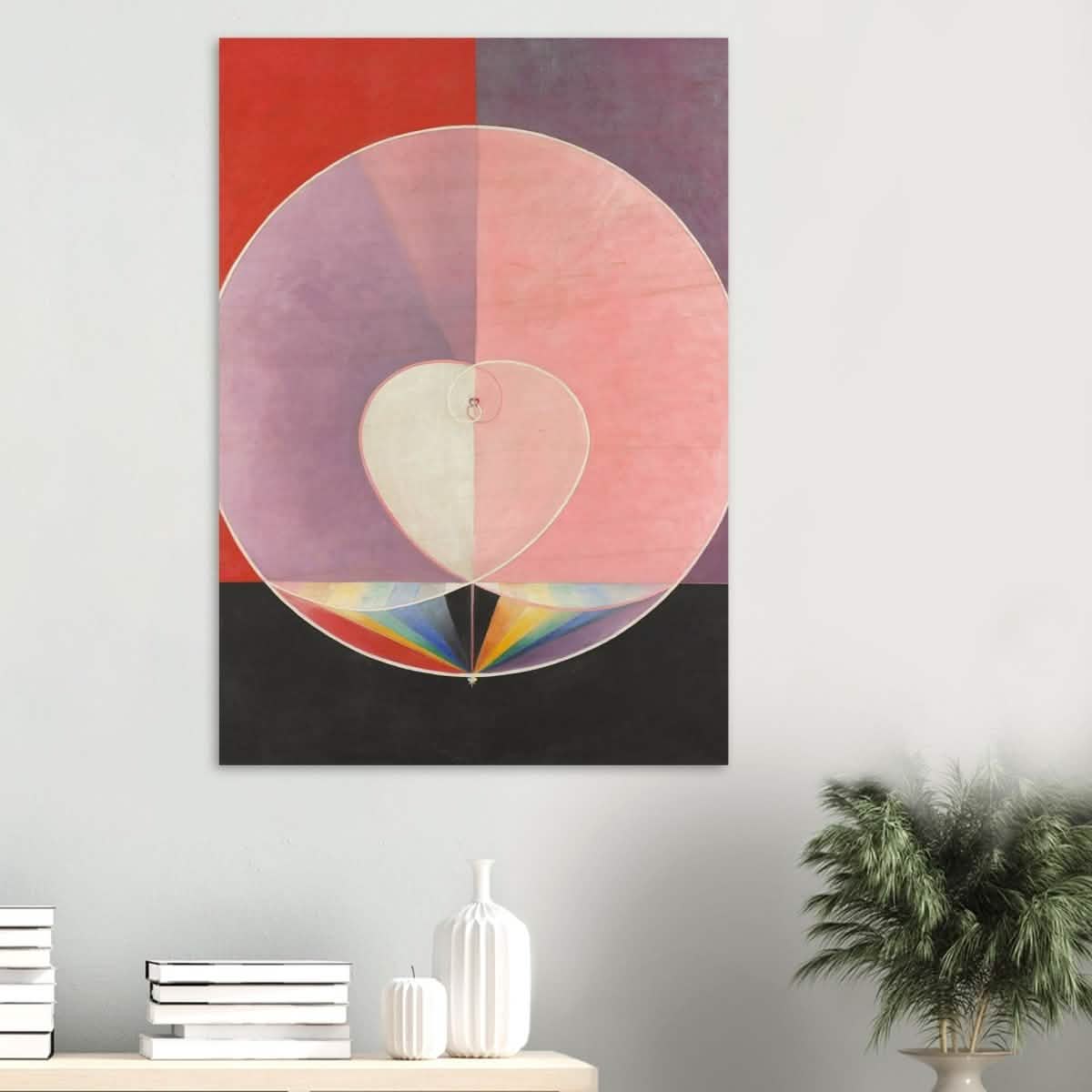 Dove No. 2 by Hilma af Klint 1915 - Wood Prints - 70x100 cm / 28x40″ - 20 mm