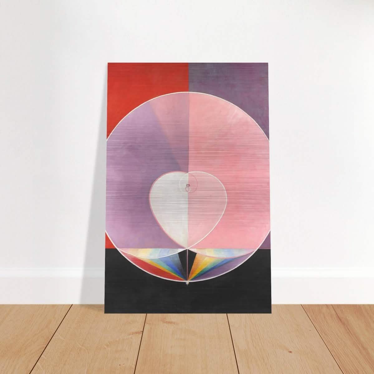 Dove No. 2 by Hilma af Klint 1915 - Brushed Aluminum Print - 60x90 cm / 24x36″ -