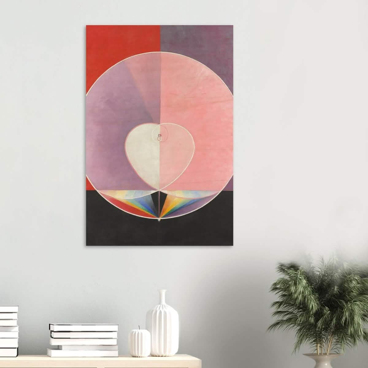 Dove No. 2 by Hilma af Klint 1915 - Wood Prints - 60x90 cm / 24x36″ - 20 mm