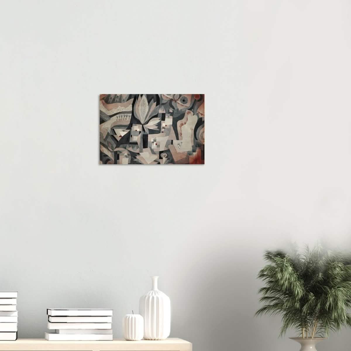 Dry Cooler Garden by Paul Klee - Wood Prints - 30x45 cm / 12x18″ - 10 mm