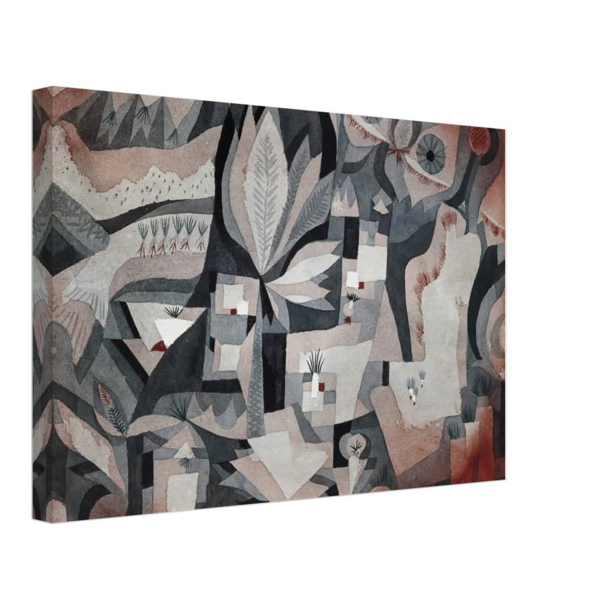Dry Cooler Garden by Paul Klee - Canvas - 30x45 cm / 12x18″ - Slim