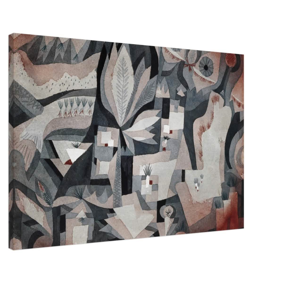 Dry Cooler Garden by Paul Klee - Canvas - 60x90 cm / 24x36″ - Slim