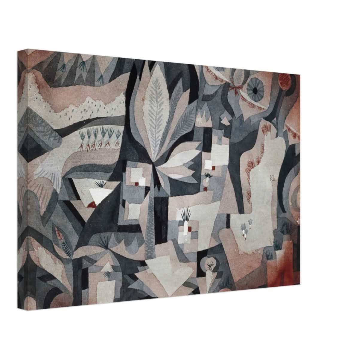 Dry Cooler Garden by Paul Klee - Canvas - 40x60 cm / 16x24″ - Thick