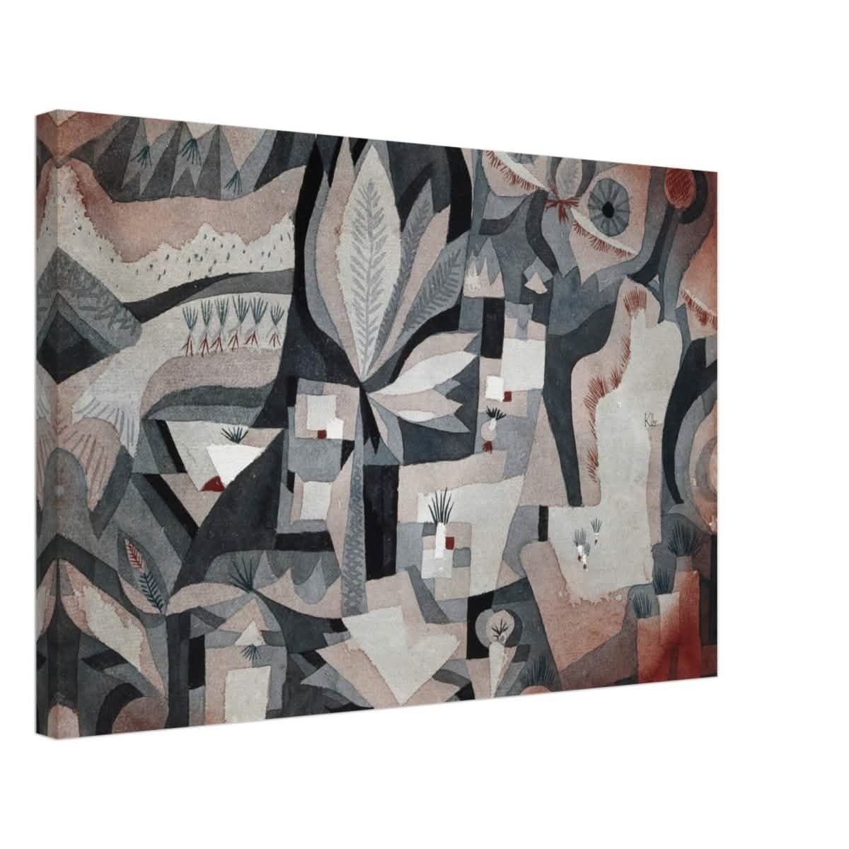 Dry Cooler Garden by Paul Klee - Canvas - 40x60 cm / 16x24″ - Slim