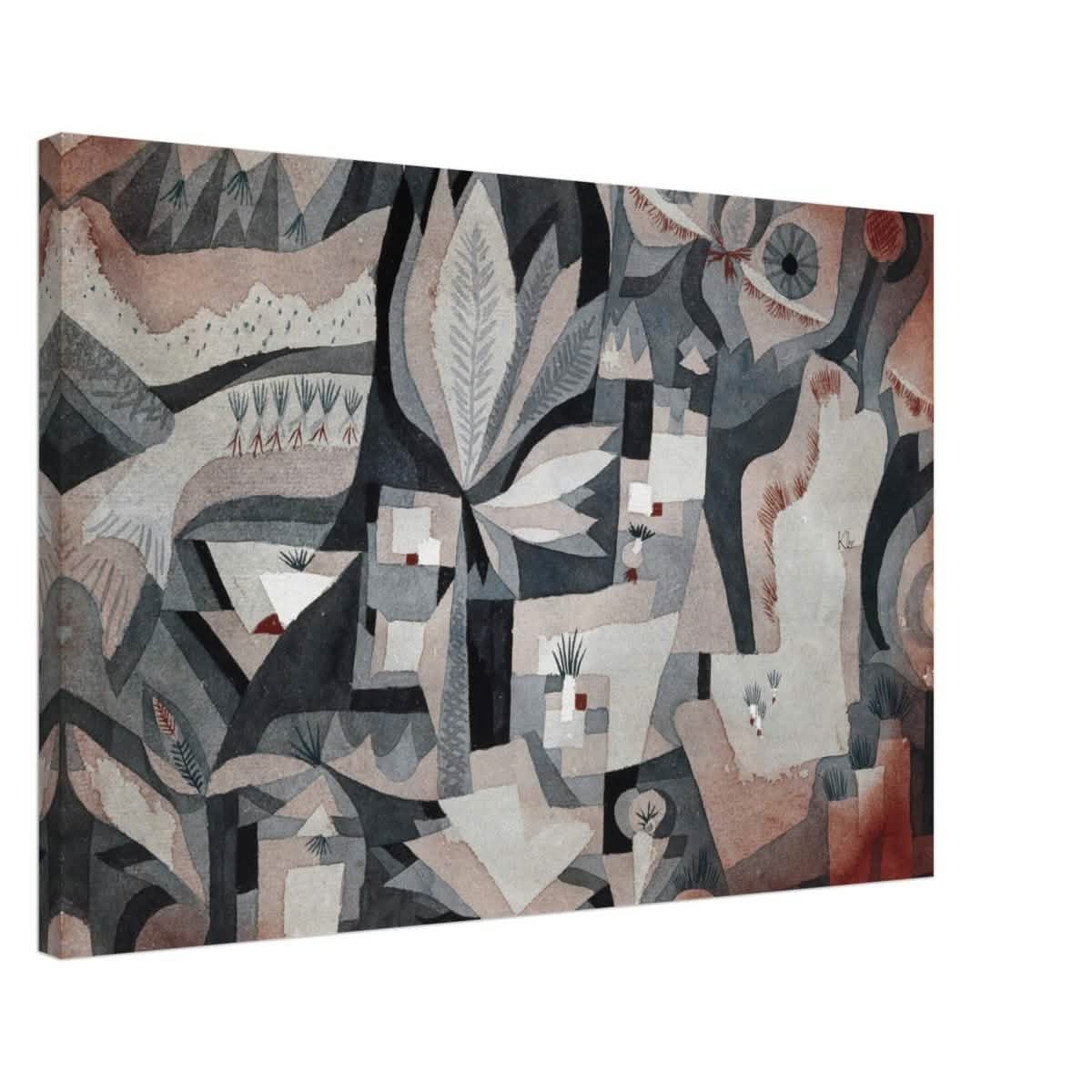 Dry Cooler Garden by Paul Klee - Canvas - 50x75 cm / 20x30″ - Slim
