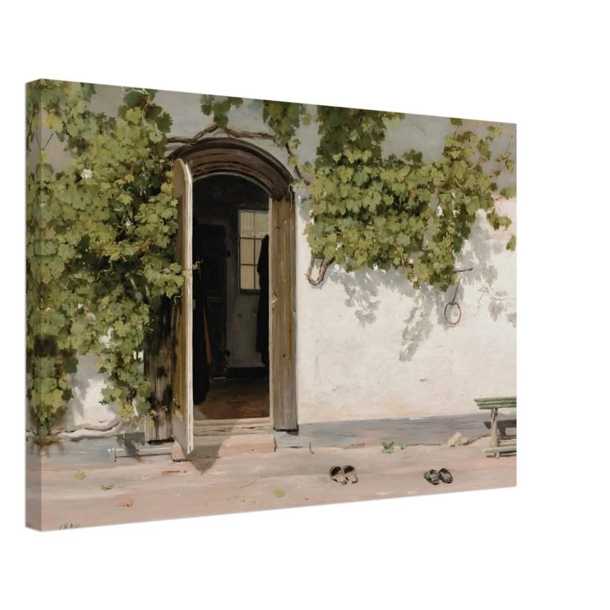 Entrance by Martinus Rorbye - Canvas - 40x60 cm / 16x24″ - Slim