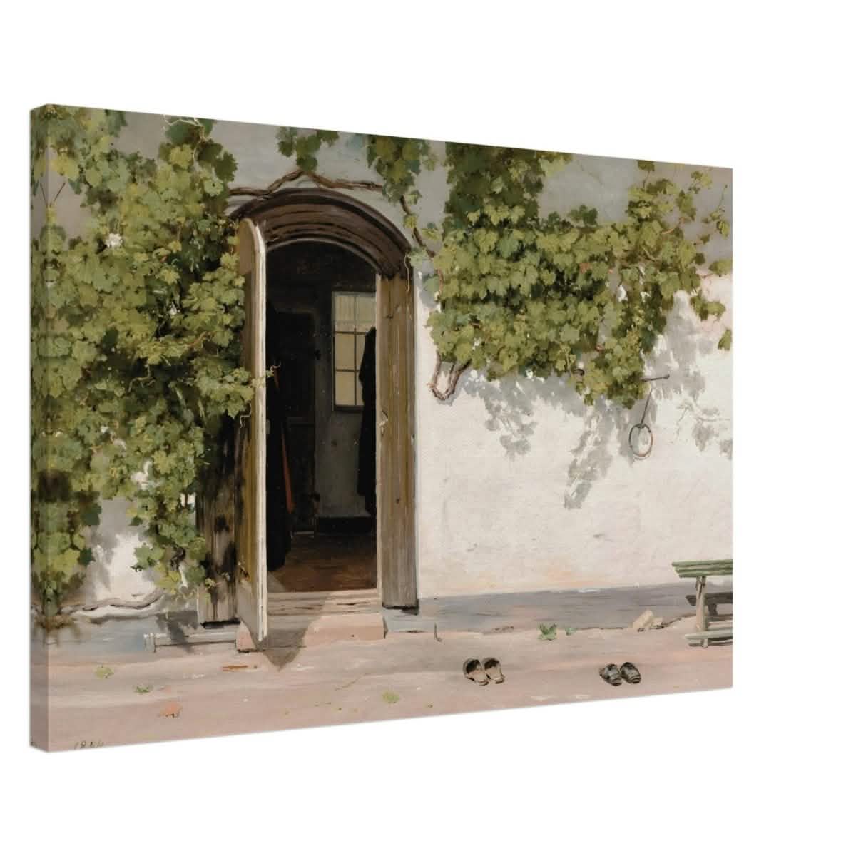 Entrance by Martinus Rorbye - Canvas - 50x75 cm / 20x30″ - Slim